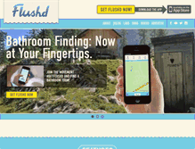 Tablet Screenshot of getflushd.com